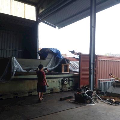 Vận chuyển cont Opentop giao kho tại Đồng Nai theo máng